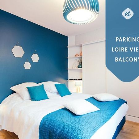 南特The Rhuys - Cosy-Balcony With Superb Loire View - All On Foot - Parking公寓 外观 照片