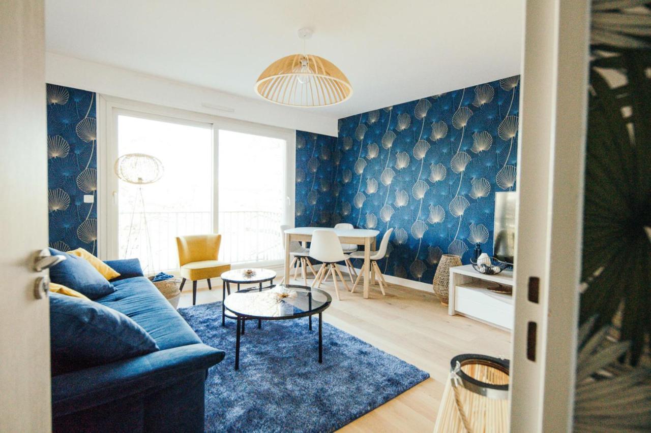 南特The Rhuys - Cosy-Balcony With Superb Loire View - All On Foot - Parking公寓 外观 照片